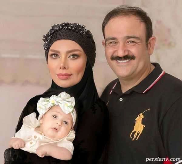 بازیگر مرد و همسرش