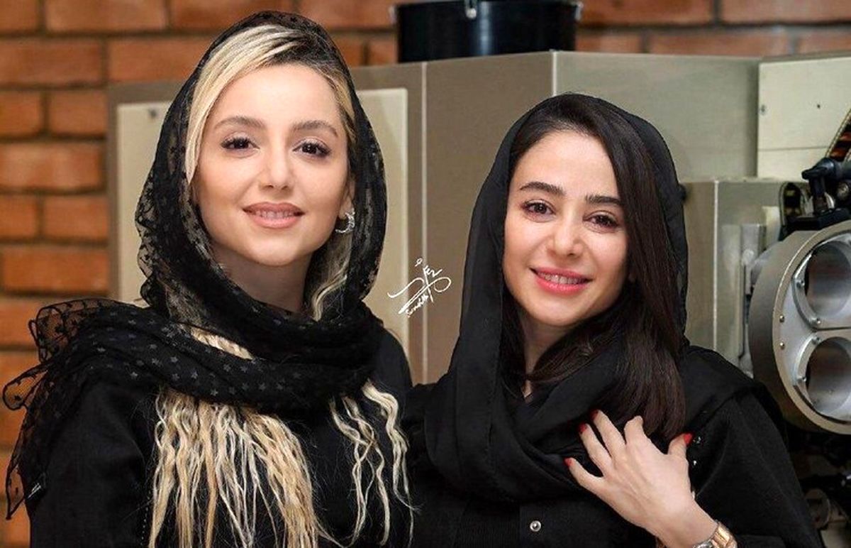 عکس; نگار «جان سخت» و مریم «تاسیان» در اکران فیلم رها 