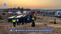 
واژگونی اتوبوس مسافربری در ترکیه
