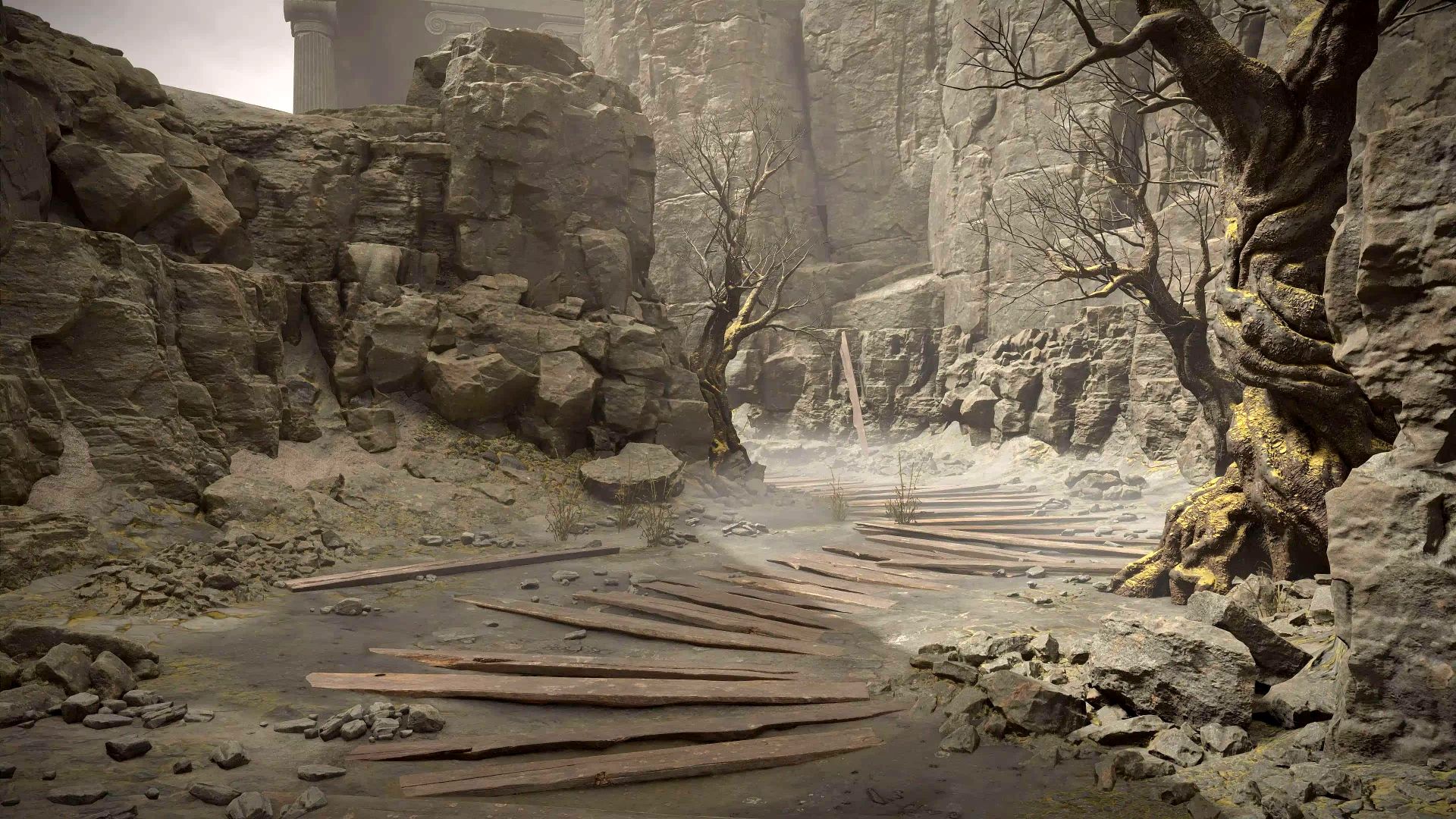 محیط بازی چندنفرهی God of War