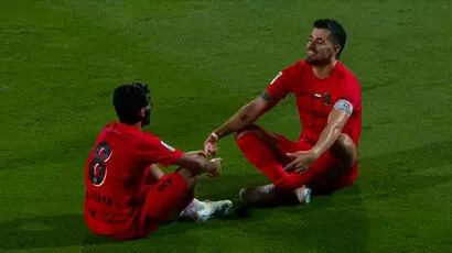 گل دوم شباب الاهلی به العین توسط سعید عزت اللهی