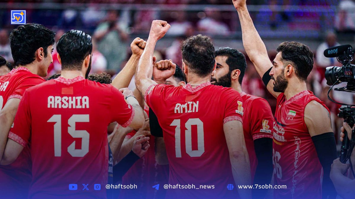۳۷ امتیاز مثبت برای والیبال ایران