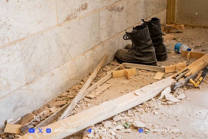 گزارش تصویری روزنامه هفت‌صبح از زندان اوین پس از حمله جنایتکارانه رژیم صهیونی