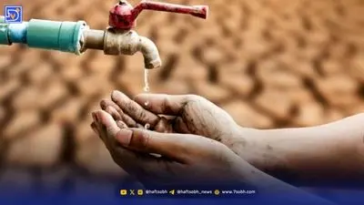 مقایسه وحشتناک وضعیت آبی سد کرج با سال گذشته 