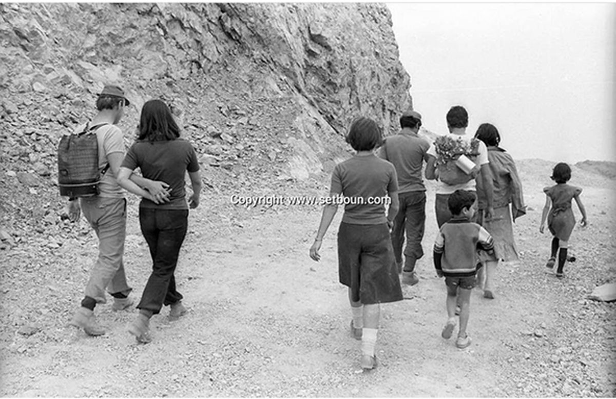 قاب تاریخ| کوهنوردی در توچال، برف تهران، فروغی و آوینی