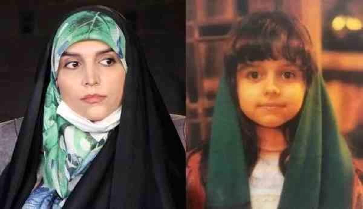 مژده لواسانی، عکس بچگی با چهره جذاب و دیدنی