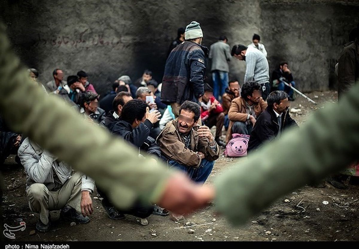افزایش ۶۴ درصدی جمع‌آوری معتادان متجاهر استان تهران