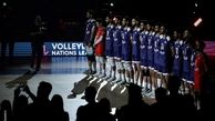سقوط والیبال ایران به رتبه ۱۶ جهان