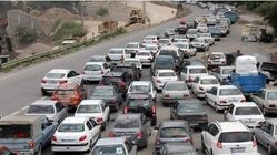 ترافیک سنگین در جاده چالوس/ اعمال محدودیت تردد از ساعت ۱۴