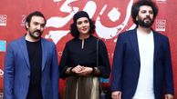 صحبتهای پریناز ایزدیار و سعید روستایی در اولین اکران زن و بچه + ویدئو
