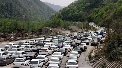 
جاده هراز یک طرفه شد
