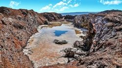 گنبد نمکی قم؛ شاهکار زمین‌شناسی در دل کویر