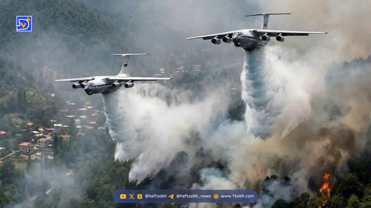 آتش‌سوزی جنگل‌های الیت چالوس کنترل شد