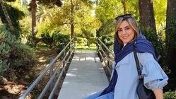 آرایش بسیار شیک نیلوفر شهیدی در سالن زیبایی مریم رهنما، خواهر بهاره رهنما + عکس