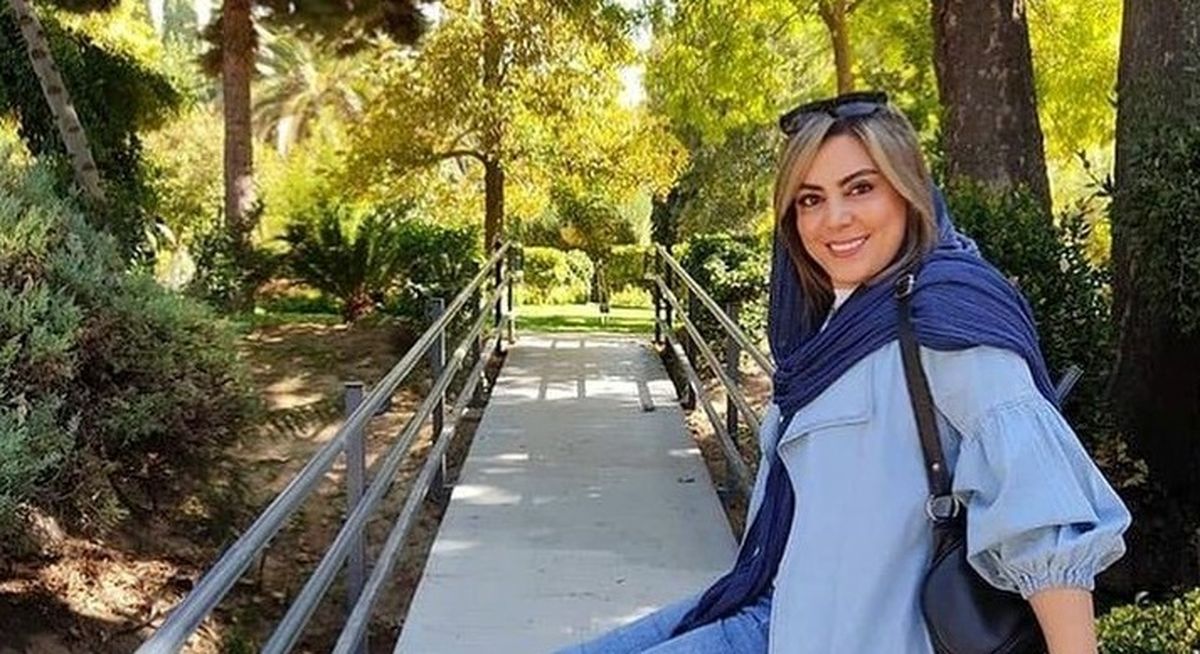 آرایش بسیار شیک نیلوفر شهیدی در سالن زیبایی مریم رهنما، خواهر بهاره رهنما + عکس