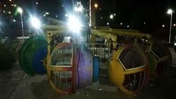 سقوط قطار شهربازی کرمان فاجعه آفرید